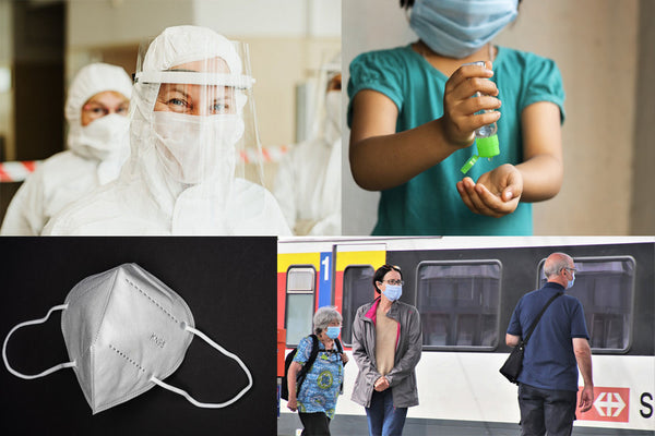 Affordable Covid-19 PPE's (KN95 Mask, Hand Sanitizer, Face Shield, Disposable Face Mask)