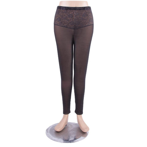 Wholesale Clothing Accessories Ladies Fleece Long Leggings NQ82