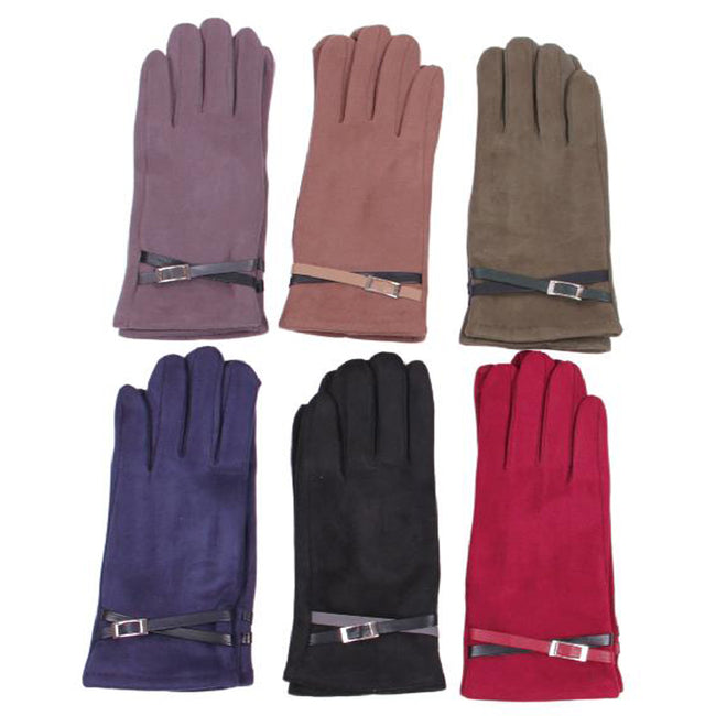 Wholesale Clothing Accessories lady Leather Gloves Assorted NQ851