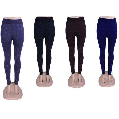 Wholesale Clothing Accessories Ladies High Waist Long Black Leggings NQ7b