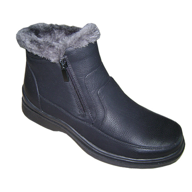 Wholesale Men's Shoes Fur PU Boot NFR2