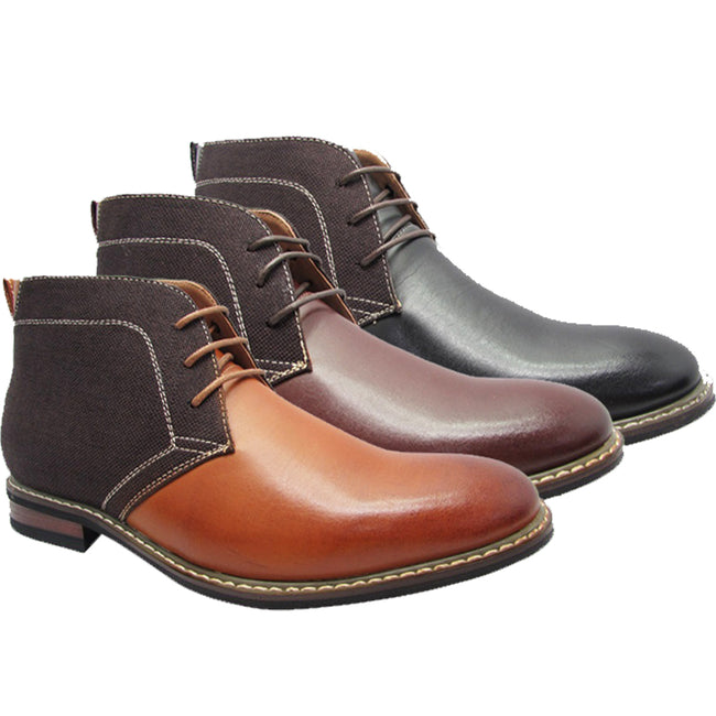 Wholesale Men's Shoes Dress Boot Lace Up NFT5