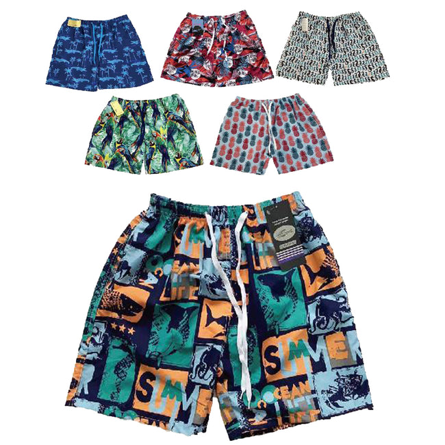 Wholesale Men's Clothing Apparel Assorted Beach Cargo Swimming Shorts M/L,XL/XXL Son NQ11