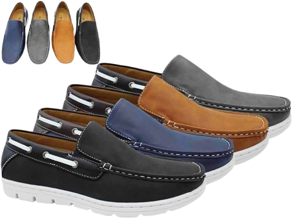 Wholesale Men Driving Shoes Affordable Quality Footwear Logan NFs1