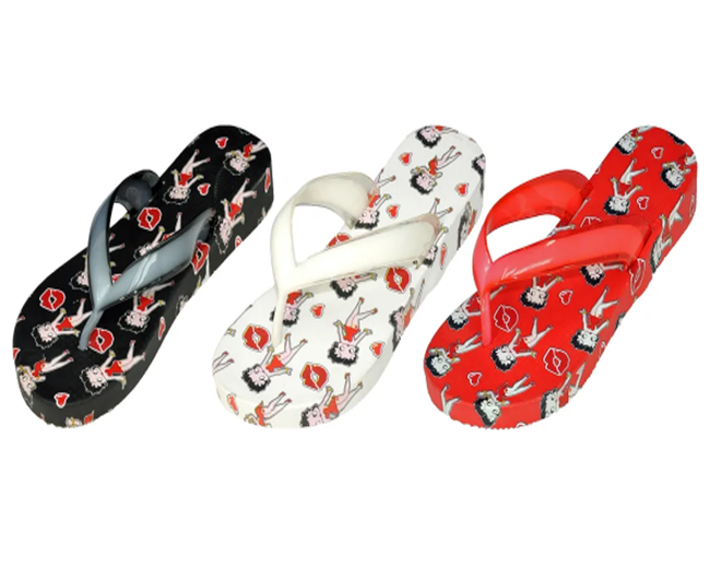 Wholesale Women's Slippers Ladies Mix Assorted Colors Sizes Flip Flops Paisleigh NSUZY