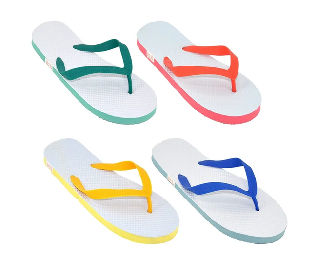 Wholesale Women's Slippers Unisex Mix Assorted Colors Sizes Flip Flops Barry NSU1L