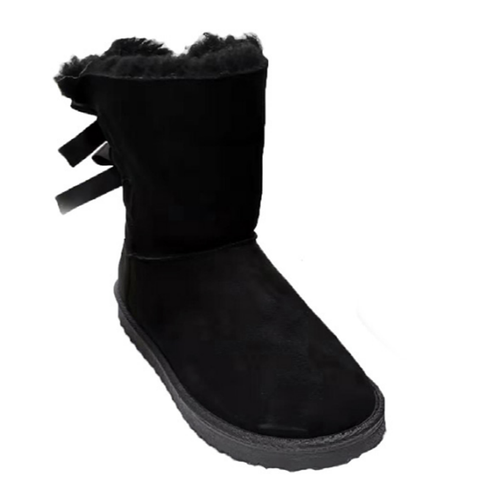 Wholesale Women's Boots Winter Black Shoes Sylvia NPEG7
