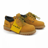 Wholesale Men's Working Leather Waterproof Work Safety Shoes NE41