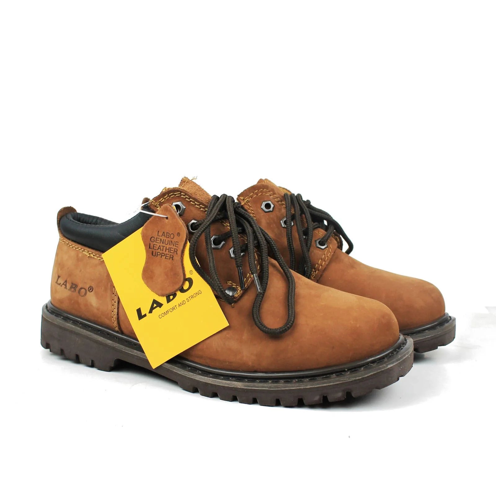 Wholesale Men's Working Leather Waterproof Work Safety Shoes Newb