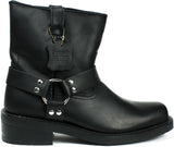 Wholesale Men's Men's Western Harness Boot Leather Shoes NE32