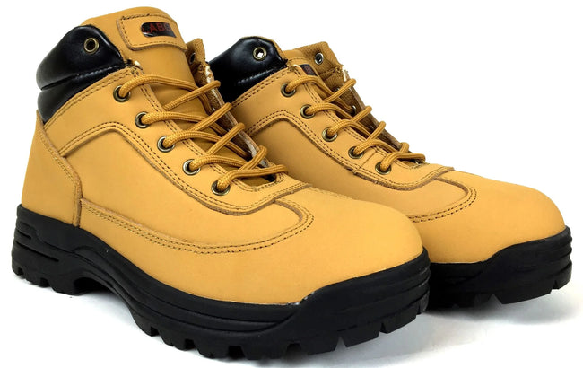 Wholesale Men's Waterproof Working Leather Work Safety Shoes NE51