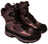 Wholesale Men's Waterproof Winter Snow Boots Leather Work Shoes NESb