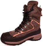 Wholesale Men's Waterproof Winter Snow Boots Leather Work Shoes NESb