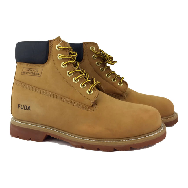 Wholesale Men's Working Leather Work Safety Shoes NE63