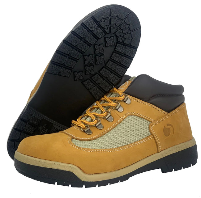 Wholesale Waterproof Field Boot Padded Collar Leather Waterproof Shoes NE812