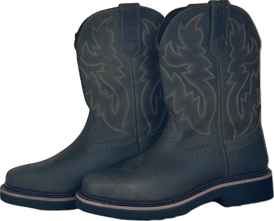 Wholesale Cowboy Boots Western Resistant Leather Shoes NE14