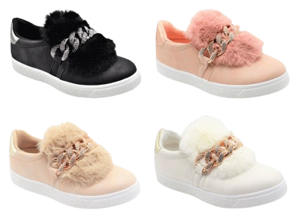 Wholesale Women's Sneakers Slip On Embellished Trendy Comfortable Women's Shoes Tessa NG10