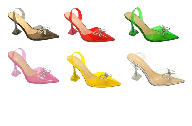 Wholesale Women's Open Toe Block Heeled Sandals Sophia NG12