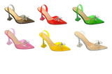 Wholesale Women's Open Toe Block Heeled Sandals Sophia NG12