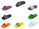 Wholesale Women's Summer Ready Sandals Flat Jelly Embellished Emma NGD1