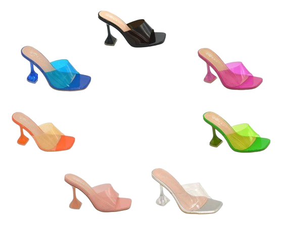 Wholesale Women's Strappy High Heel Sandals Olivia NGJ1