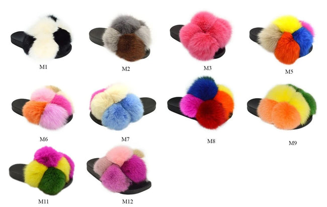 Wholesale Women's Cozy Fur Lined Slippers Isabella NGD7