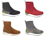 Wholesale Women's Sneakers High Top Slip On Trendy Comfortable Women's Shoes Reagan NG37