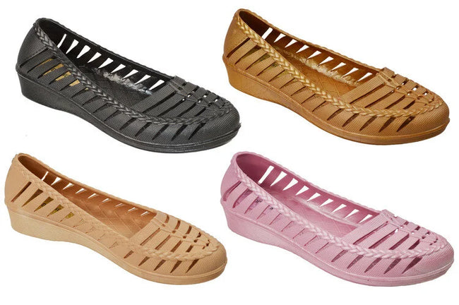 Wholesale Women's Embellished Jelly EVA Sandal Slippers Skylar Assorted NG17