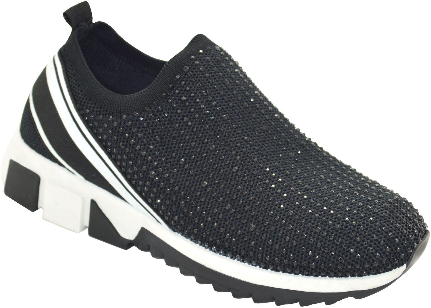 Wholesale Women's Sneakers Slip On Embellished Trendy Comfortable Women's Shoes Luna NG12