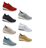 Wholesale Women's Sneakers Slip On Embellished Trendy Comfortable Women's Shoes Brianna NG13