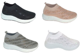 Wholesale Women's Sneakers Slip On Shoes Stylish Comfortable Footwear Eliza NG13