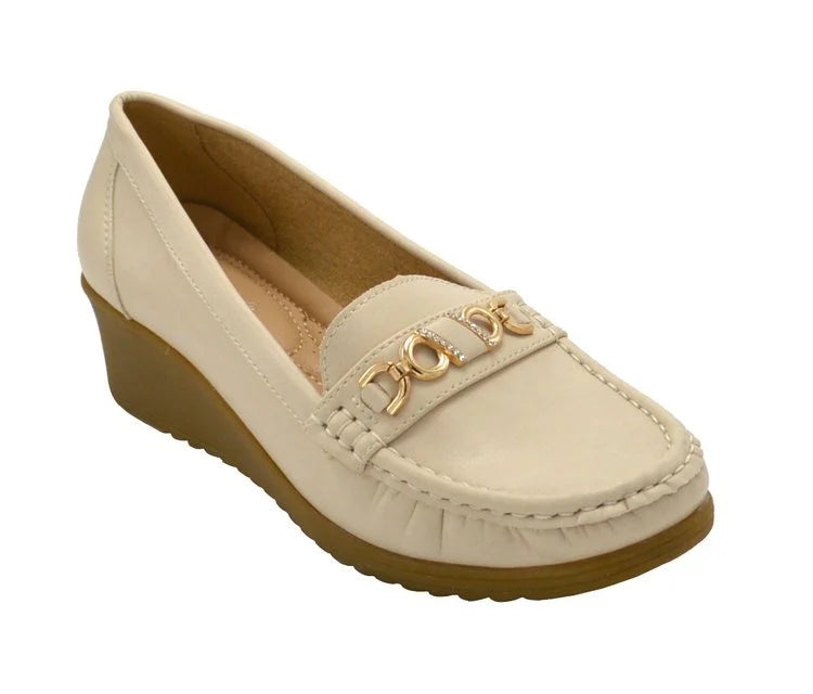 Wholesale Women's Fashionable Moccasin Loafers for Work Skylar NGJ0