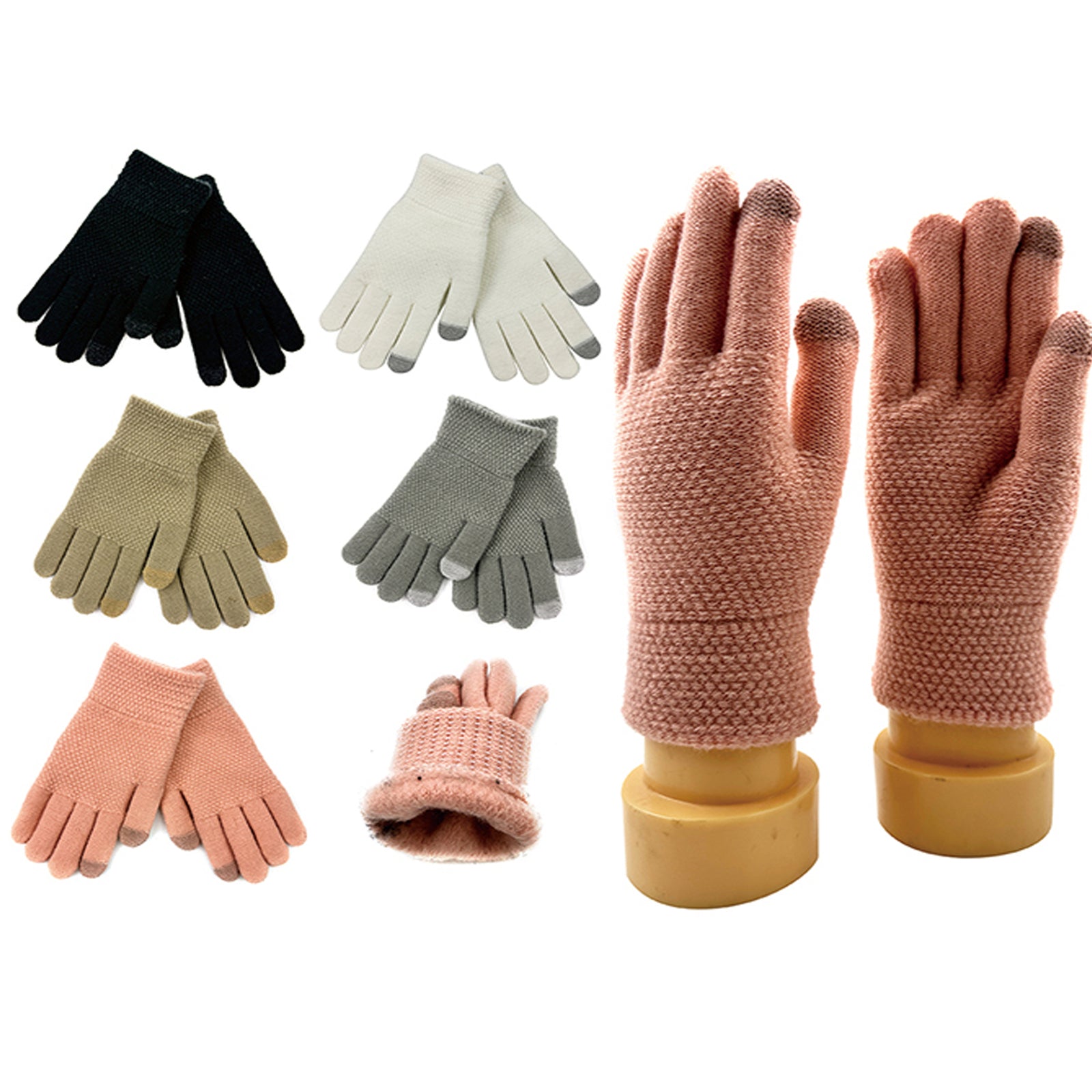 Wholesale Clothing Accessories Women's Touch Glove Touch Screen Acrylic Gloves NH226