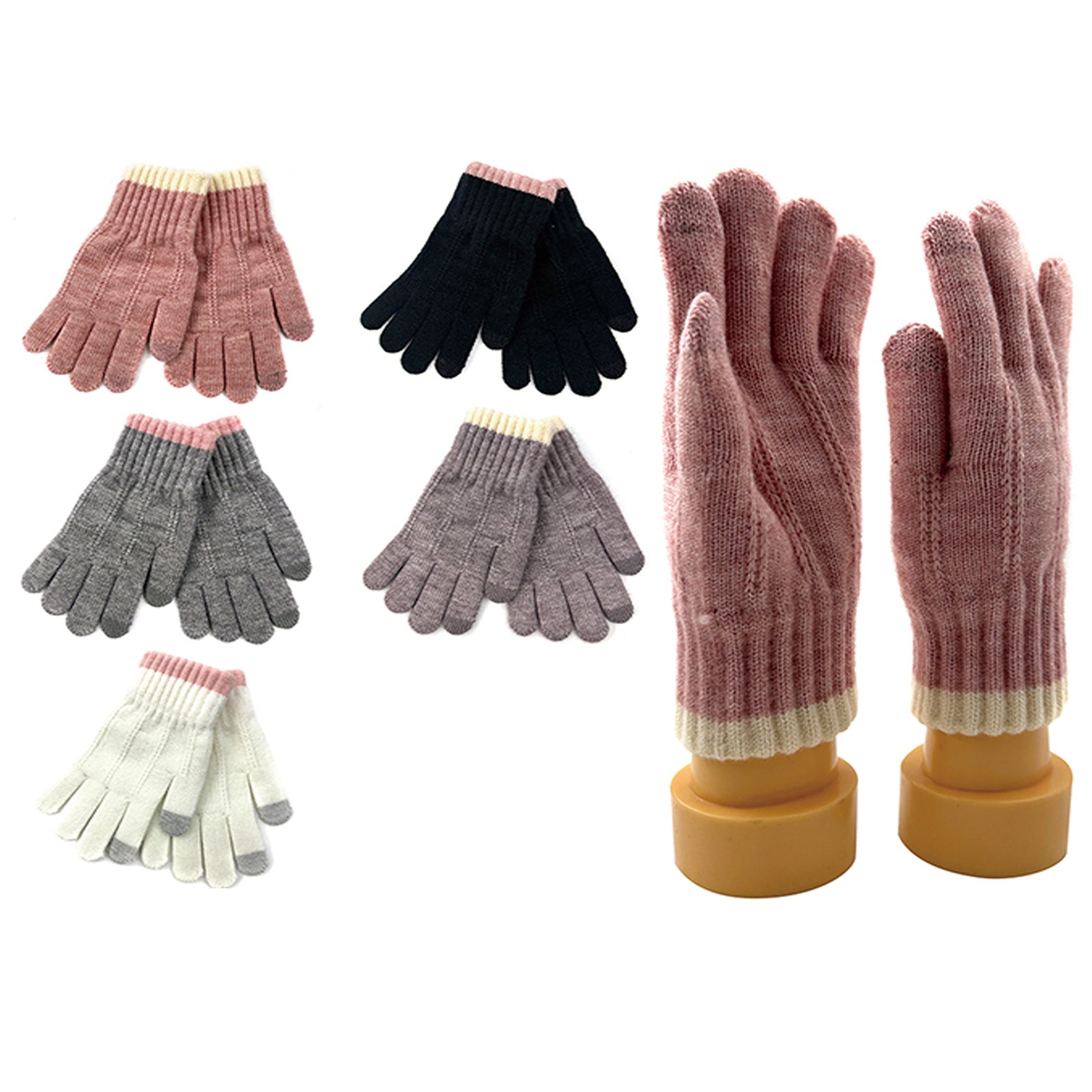Wholesale Clothing Accessories Women's Touch Glove Touch Screen Alpaca Gloves NH227