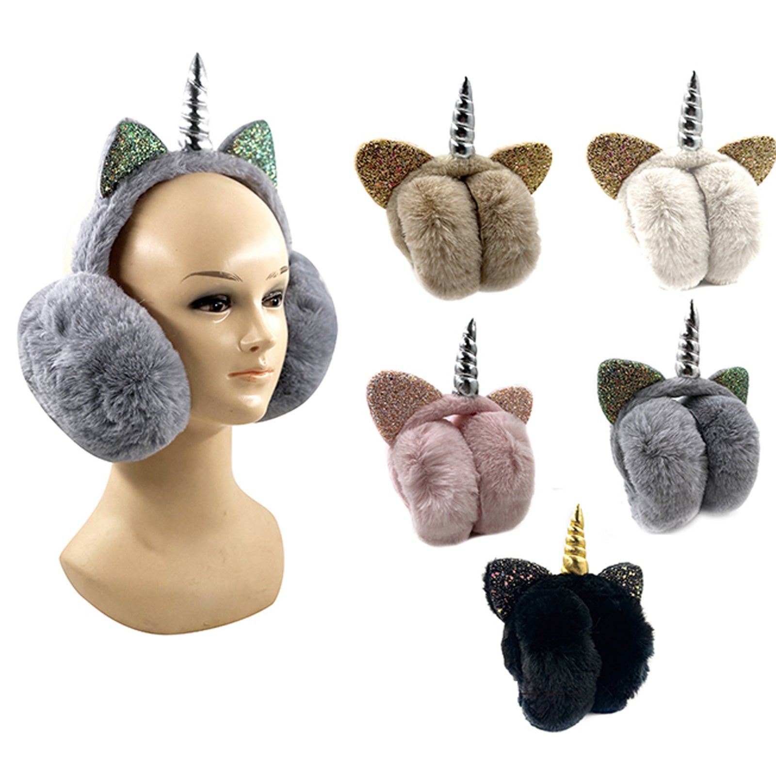 Wholesale Clothing Accessories Cat Ears Folding Earmuffs NH231