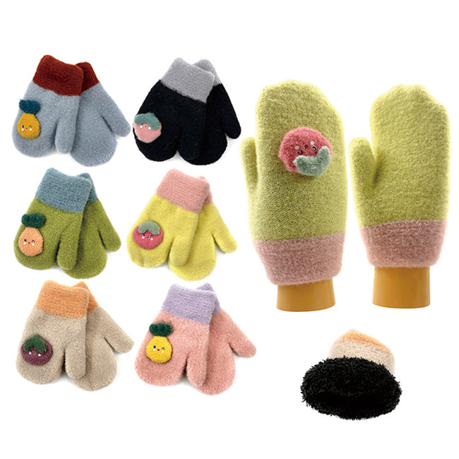 Wholesale Clothing Accessories Cartoon Baozi Children's Kids Gloves NH240