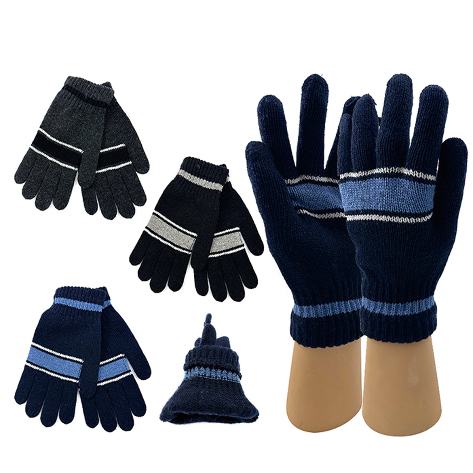 Wholesale Clothing Accessories Winter Glove Brushed Men's Gloves NH245