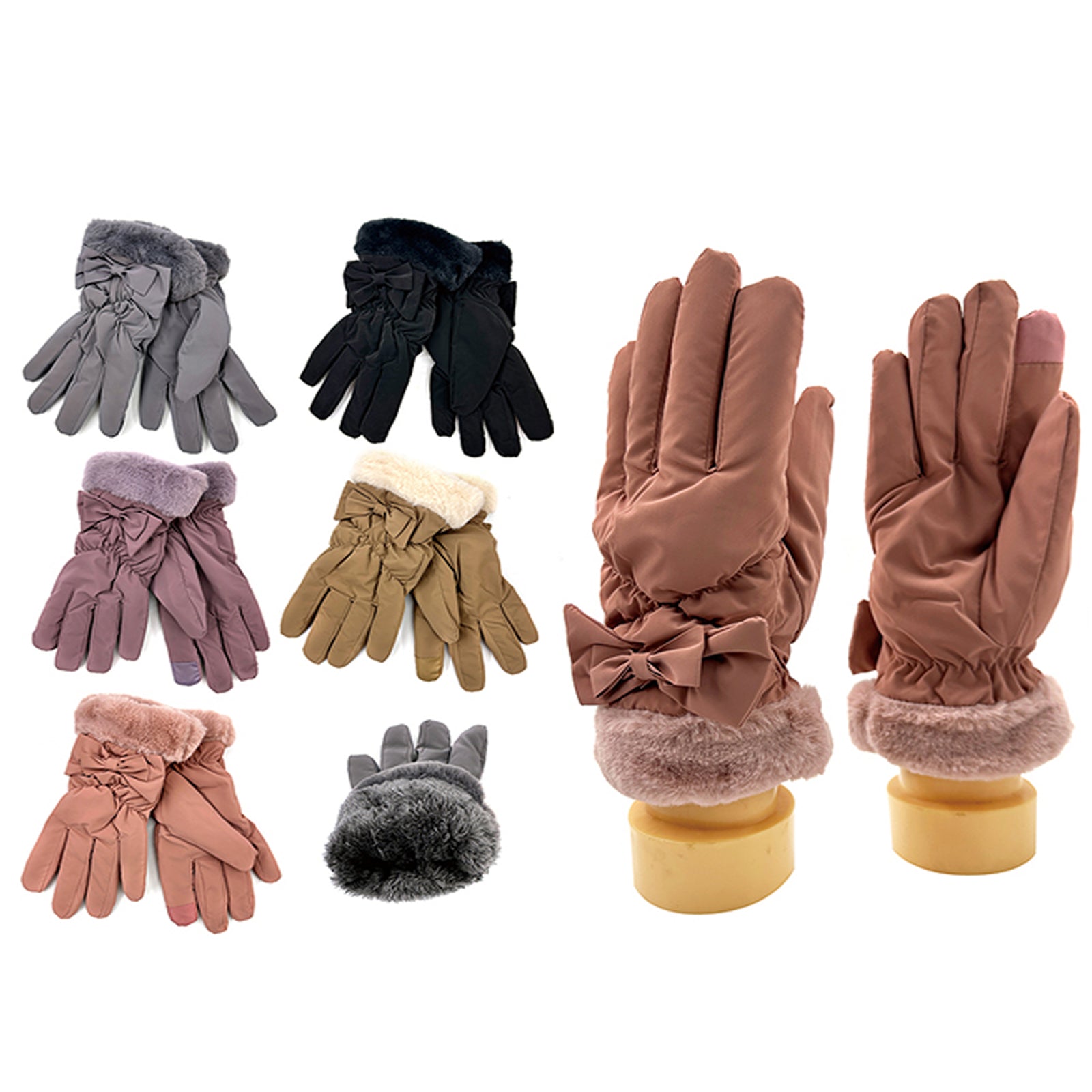 Wholesale Clothing Accessories Women's Butterfly Touch Screen Female Hand Glove NH246