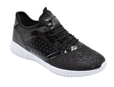 Wholesale Women's Sneakers Lace Up Embellished Trendy Comfortable Women's Shoes Phoebe NG24