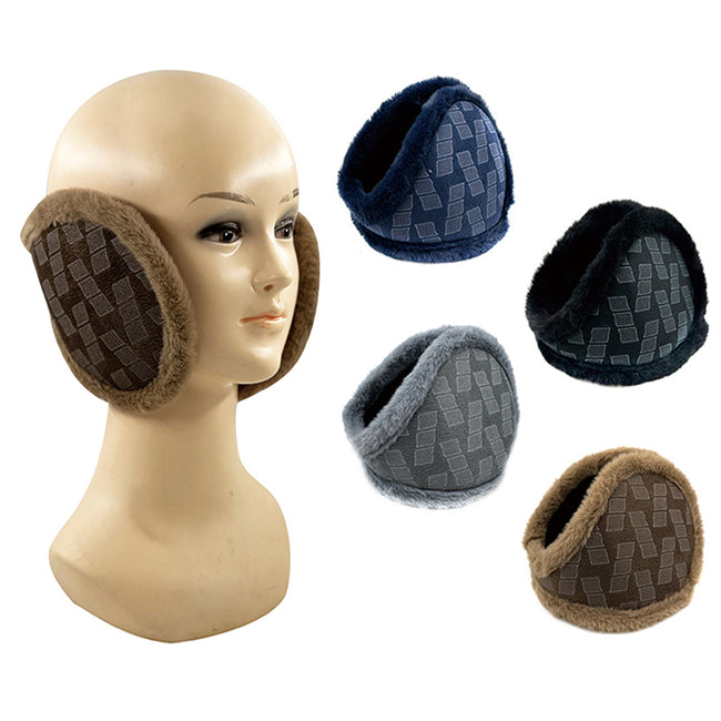 Wholesale Clothing Accessories Super Soft Print Oversized Earmuffs NH259