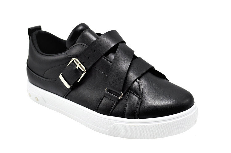 Wholesale Women's Sneakers Lace Up Embellished Trendy Comfortable Women's Shoes Alexis NG27