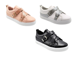Wholesale Women's Sneakers Lace Up Embellished Trendy Comfortable Women's Shoes Alexis NG27