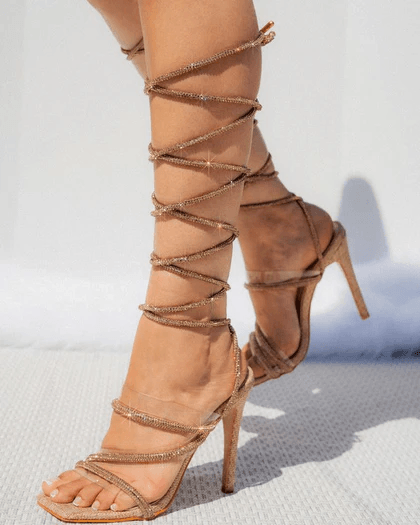 Nude gladiator shoes online