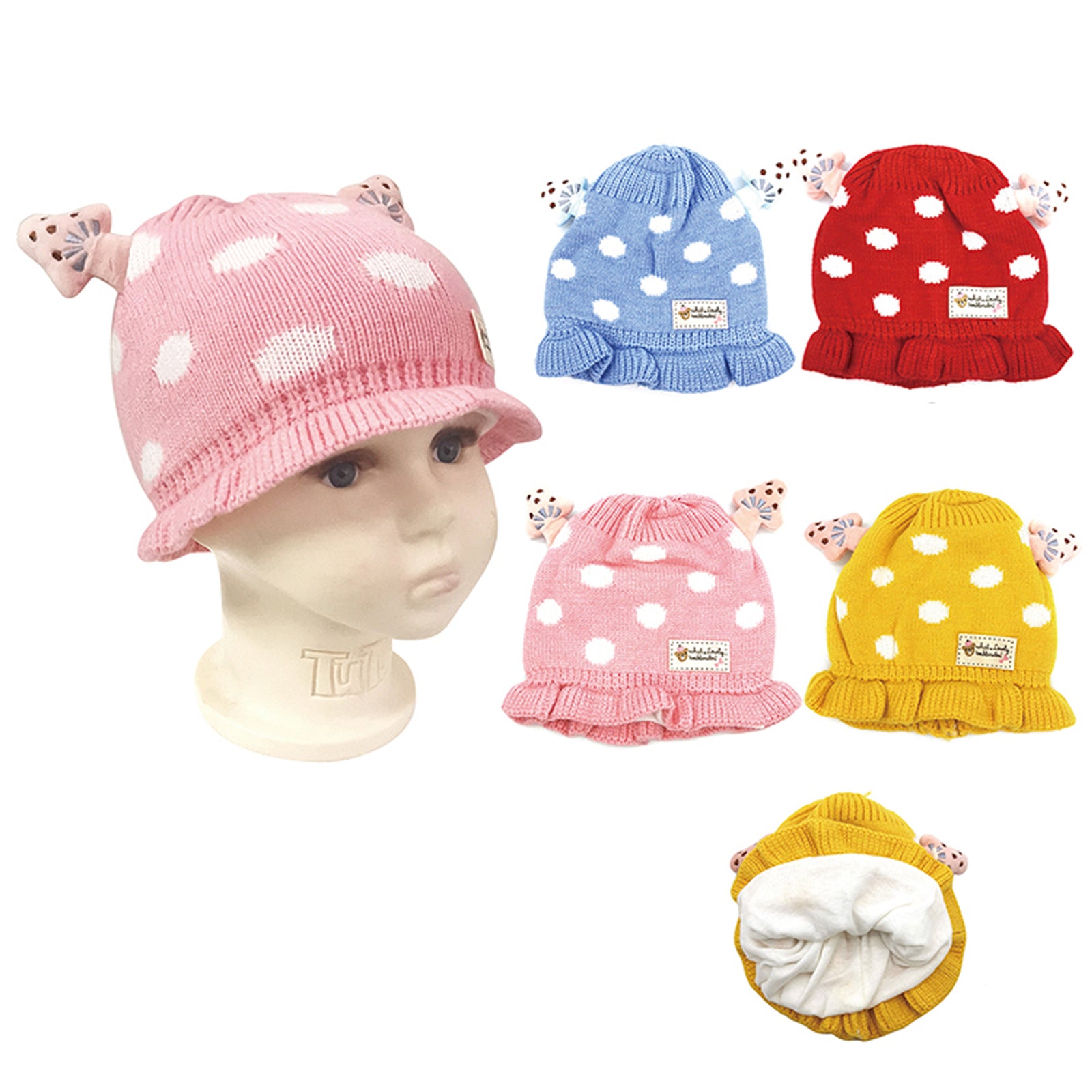 Wholesale Clothing Accessories Kids Winter Children Knitted Hat NH242