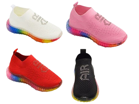 Wholesale Kids Embellished Slip On Shoes Hannah NG2K