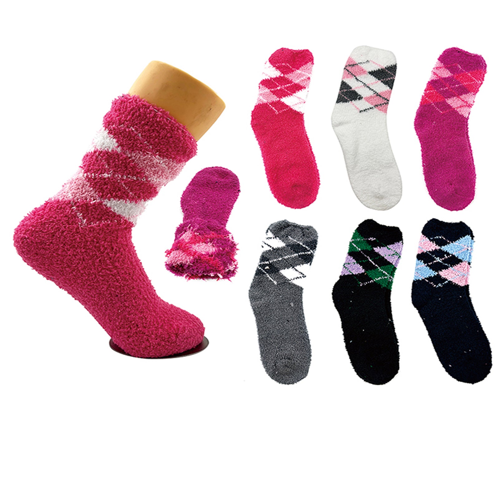 Wholesale Clothing Accessories Ribbed Terry Socks NH205