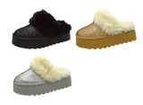 Wholesale Women's Plush Fur Slippers Emily NG31