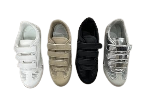 Wholesale Women's Sneakers Velcro Strap Shoes Trendy Comfortable Women's Shoes Delilah NG30