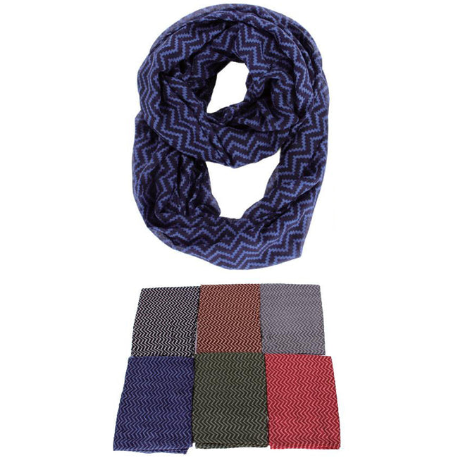 Wholesale Clothing Accessories Infinity Scarf Pattern Assorted NQ77