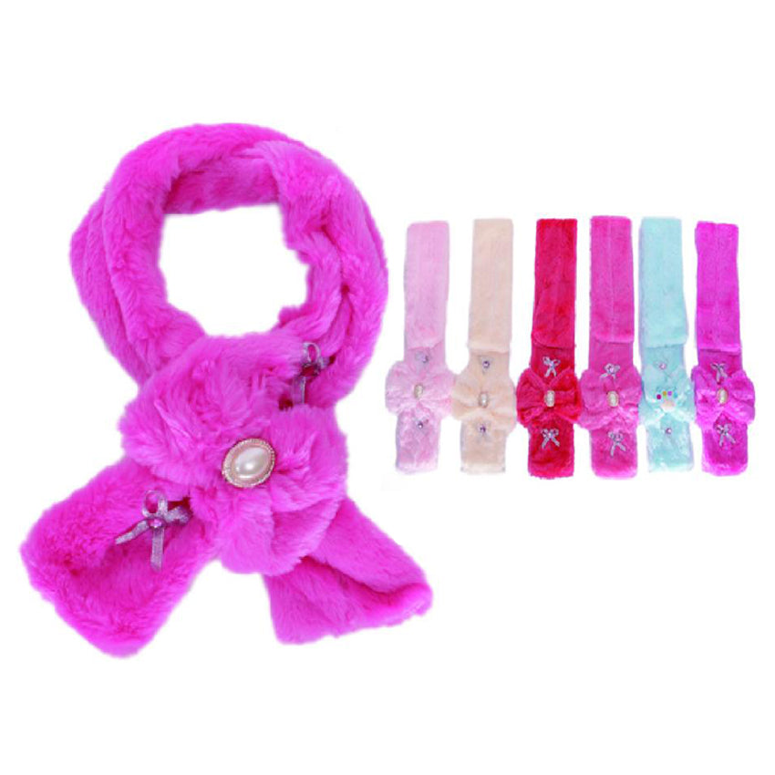 Wholesale Clothing Accessories Kids Scarf Ribbon Detail Assorted NQ20